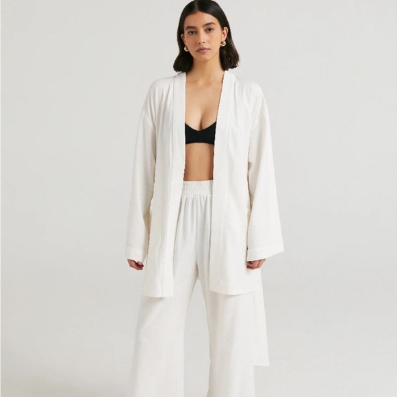 SOLAQUA The Short Robe - Ivory - Picture 7 of 7